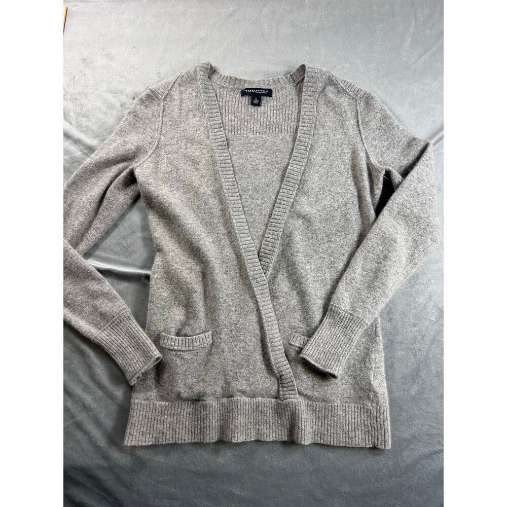 Banana Republic Merino Wool/Cashmere Blend Cross Front Sweater Size S